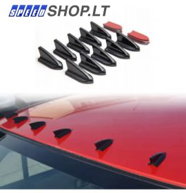 Universalus automobilio stogo spoilerių rinkinys Sharks